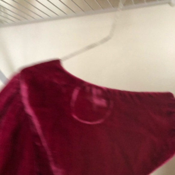 NWT Forever 21 Velvety Peasant Cottagecore Dress - Picture 4 of 4